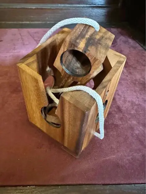 gifts for puzzle lovers A wooden puzzle