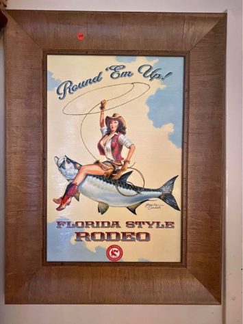 Florida gifts A Florida-themed poster
