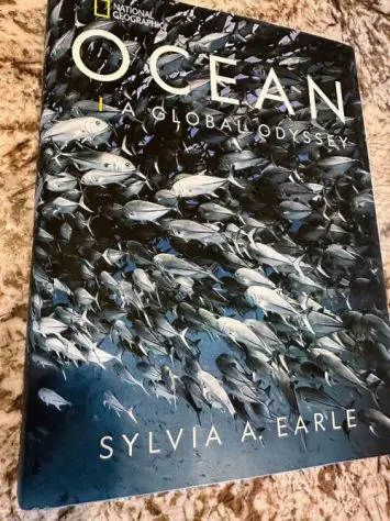 ocean-themed gifts A book about the ocean