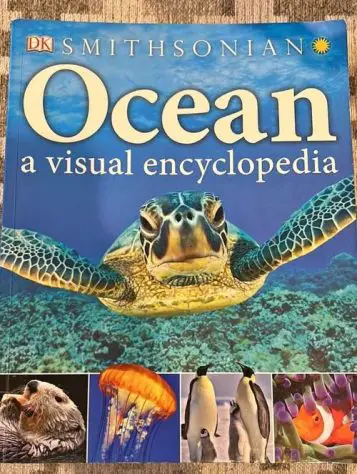 ocean-themed gifts A book titled "ocean: a visual encyclopedia"