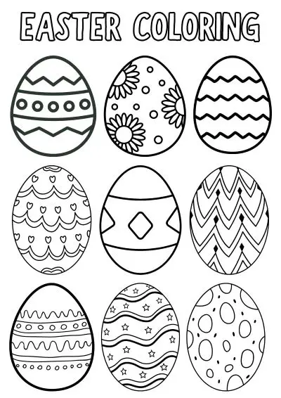 easter coloring pages