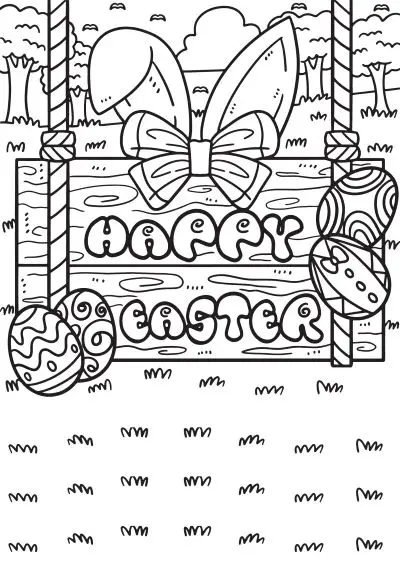 easter coloring pages