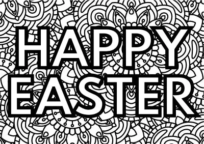 easter coloring pages