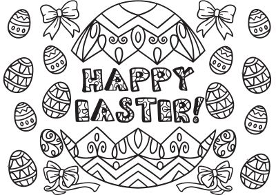 easter coloring pages
