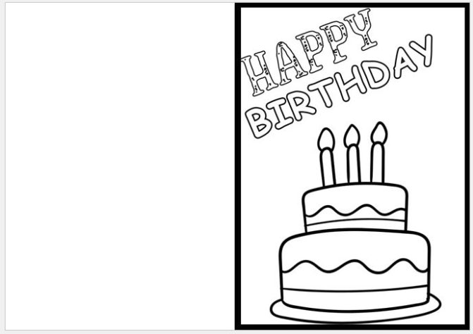 birthday coloring pages birthday coloring pages