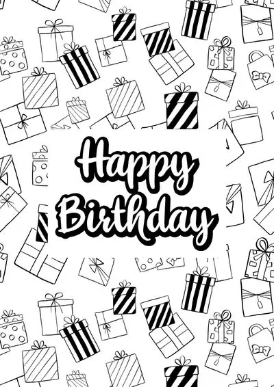 birthday-coloring-pages (13) birthday coloring pages