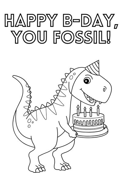 birthday-coloring-pages (2) birthday coloring pages