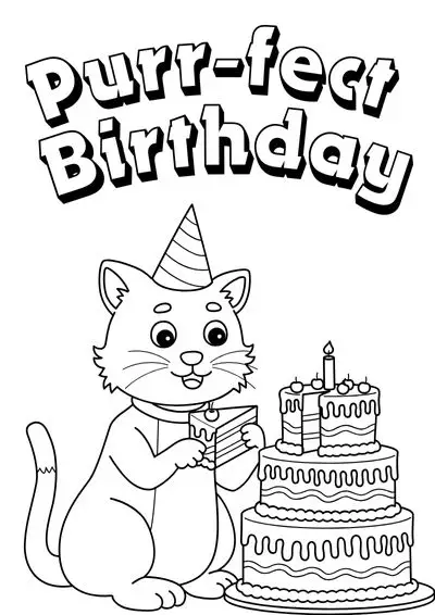 birthday-coloring-pages (6) birthday coloring pages