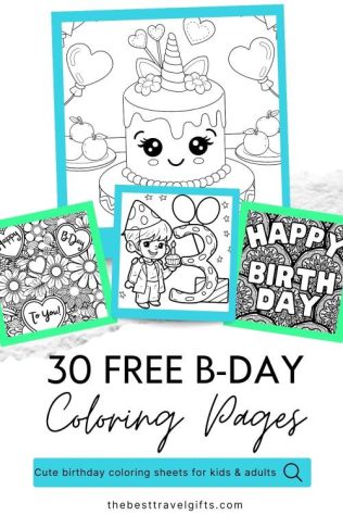 birthday coloring pages birthday coloring pages