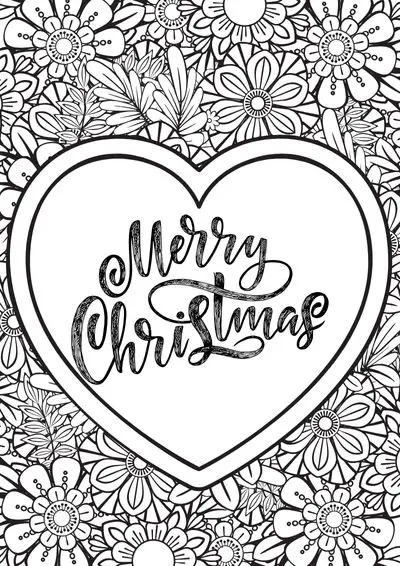 christmas coloring pages