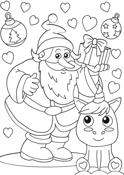 christmas coloring pages