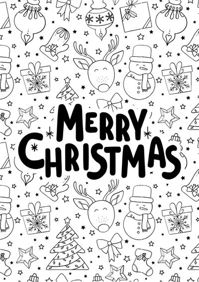 christmas coloring pages