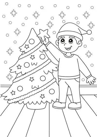 christmas coloring pages