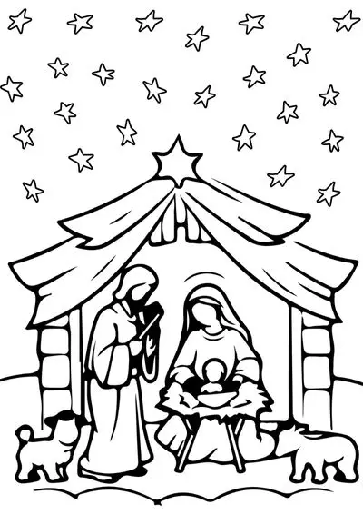 christmas coloring pages