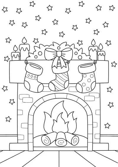 christmas coloring pages