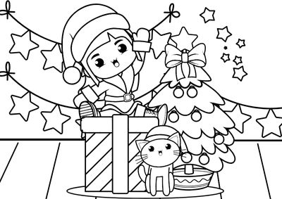christmas coloring pages