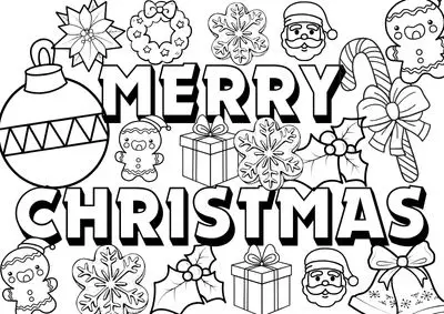 christmas coloring pages