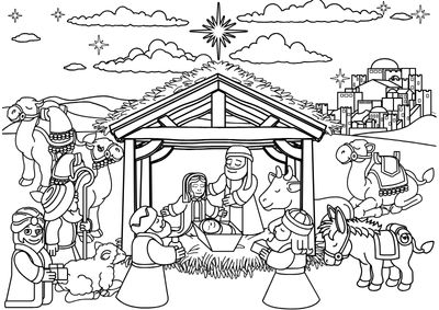 christmas coloring pages