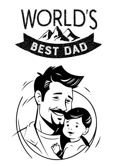 fathers-day-coloring-pages (13) father's day coloring pages