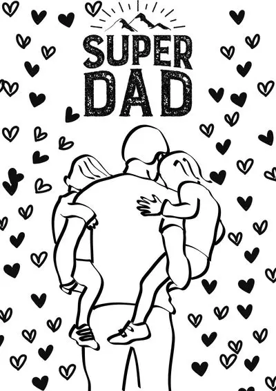 fathers-day-coloring-pages (16) father's day coloring pages