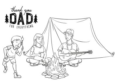 fathers-day-coloring-pages 23 father's day coloring pages