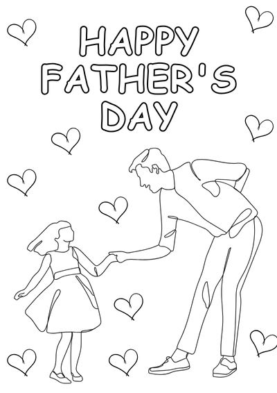 fathers-day-coloring-pages (5) father's day coloring pages