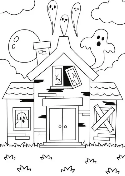 halloween coloring pages
