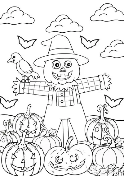 halloween coloring pages