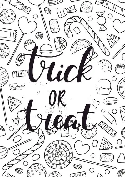 halloween coloring pages