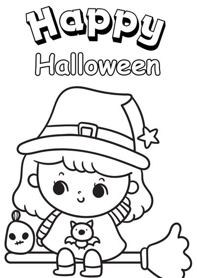 halloween coloring pages