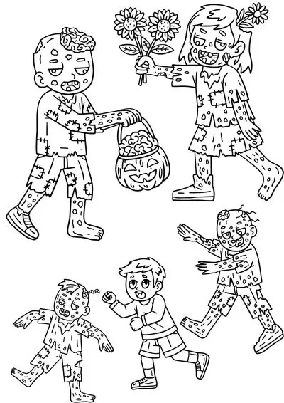 halloween coloring pages