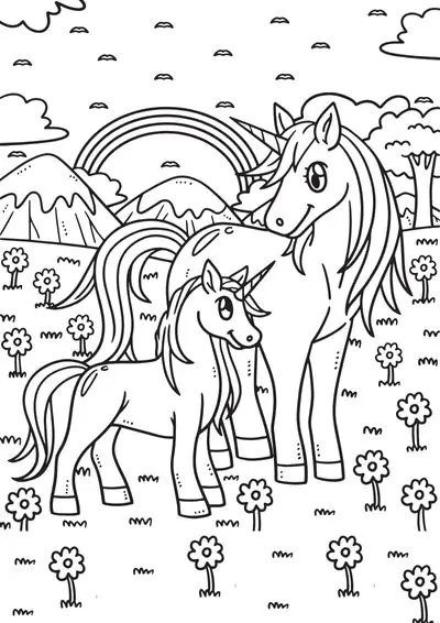 mother's day coloring pages