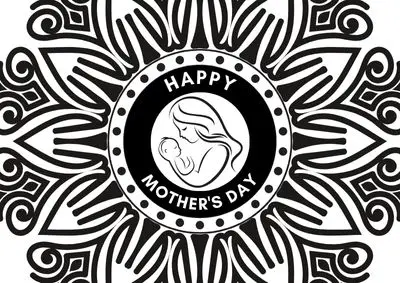 mother's day coloring pages