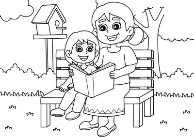 mother's day coloring pages