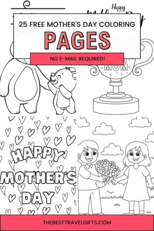 mother's day coloring pages