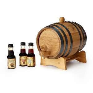 rum gifts A small barrel of whiskey or rum