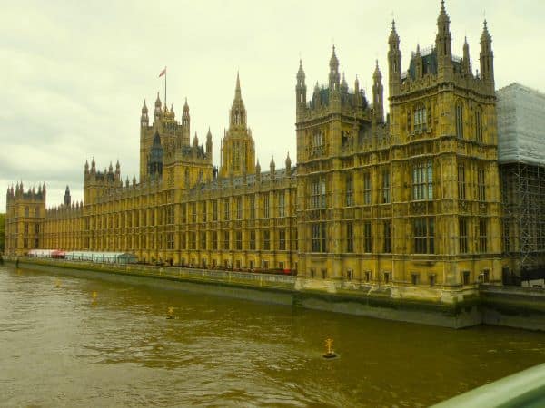 gifts for anglophiles A photo of Westminster Palace in London, UK
