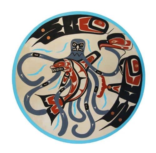A piece of indiginous art from Canada