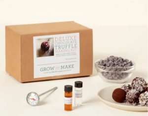 DIY chocolate truffles box