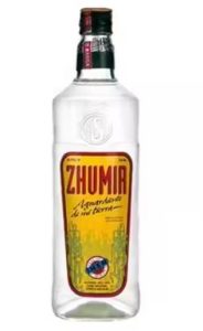 A bottle of liquor from Ecuador