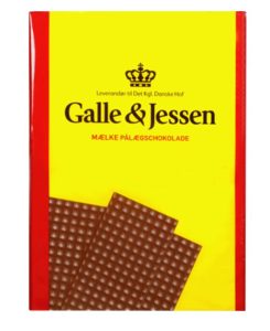 A box of chocolate sheets from Denmark