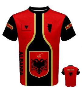 Albanian gifts A soccer jersey from Albania