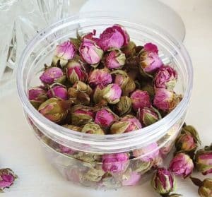 best bulgarian gifts A jar with rose heads from Bulgaria