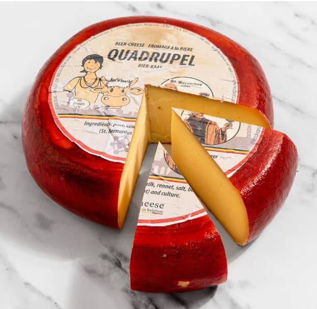 A cheese made from Belgium beer