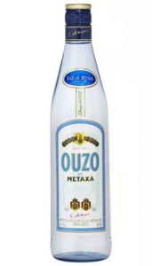greek gift ideas Bottle of ouzo