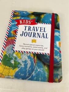Travel journal for kids