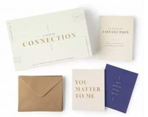 A box with letters called a year of connection