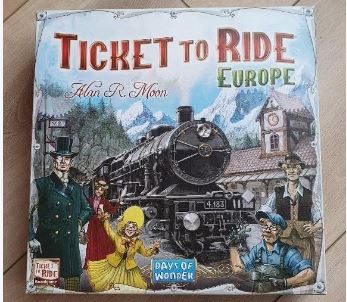 travel gifts for teenagers package of the board game called Ticket to Ride