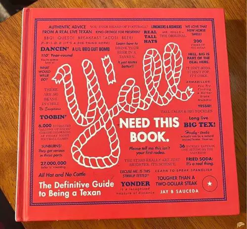 Texas gift ideas A book titles'y'all need this book'