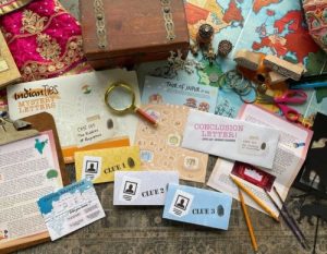 Indian gifts A mystery box with a theme set in India